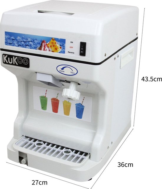 Schaafijs machine